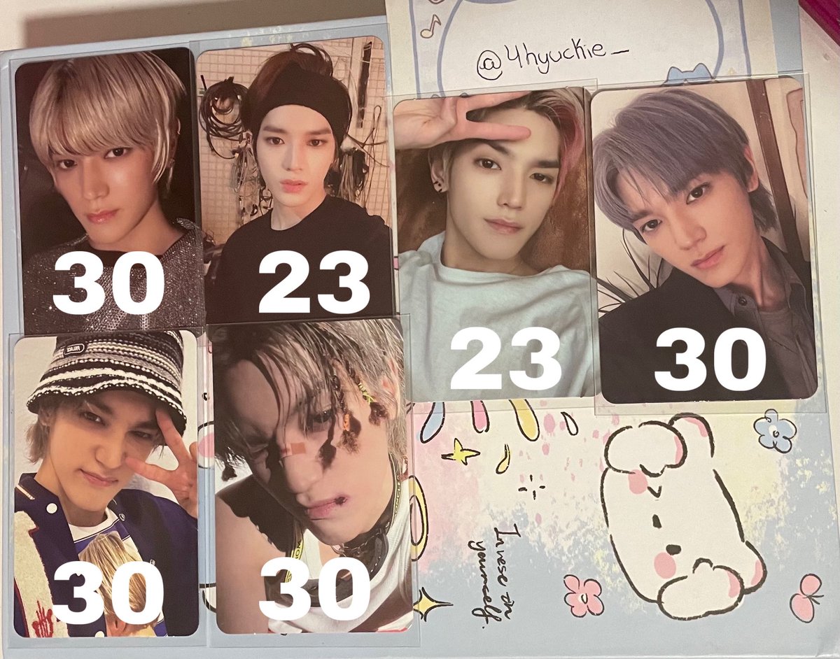 4hyuckie_'s tweet photo. VENDA | VENDO TAEYONG • NCT 127

• valores na imagem + frete por superfrete
• feedbacks no fixado https://t.co/fjWWmi0T4b