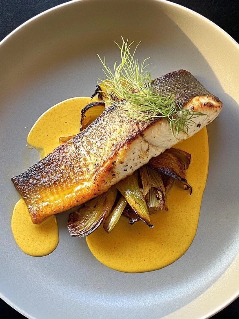 putrimeisandy2's tweet photo. Just whipped up garlic butter pan-fried salmon with roasted asparagus in 15 mins—weeknight win that’s both cozy and fresh https://t.co/dFJ6QjPct9