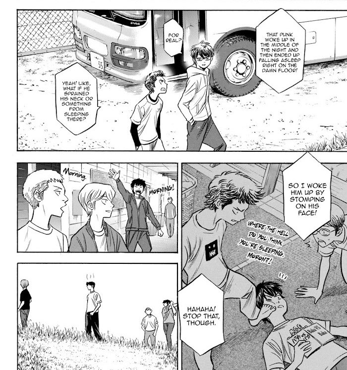 myswfan's tweet photo. thinking about mochi stepping on eijun and miyuki telling him to stop https://t.co/mAtWRWEwE0