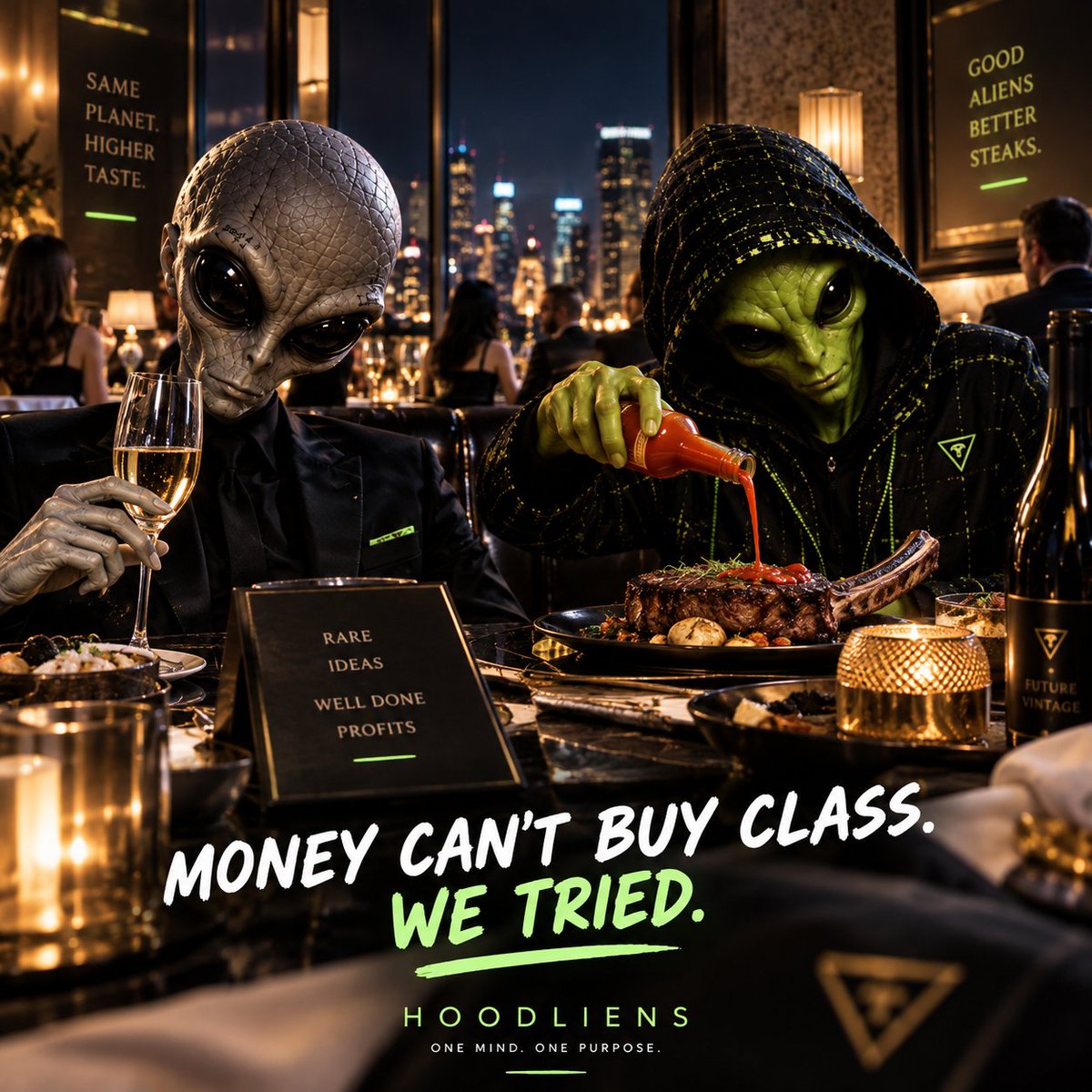 VerzaraFuego's tweet photo. @itsFoxCrypto $HDLN  Easy. 
The deeper I get into Hoodliens, the more I realize they’re not just throwing an alien on a coin and calling it a day. There’s a whole damn universe unfolding 😂 I’m invested in the plot now.

0xFd149B52C4265E6FE9c6d5AE7a39cCc627703875 https://t.co/YKrIByzRLT