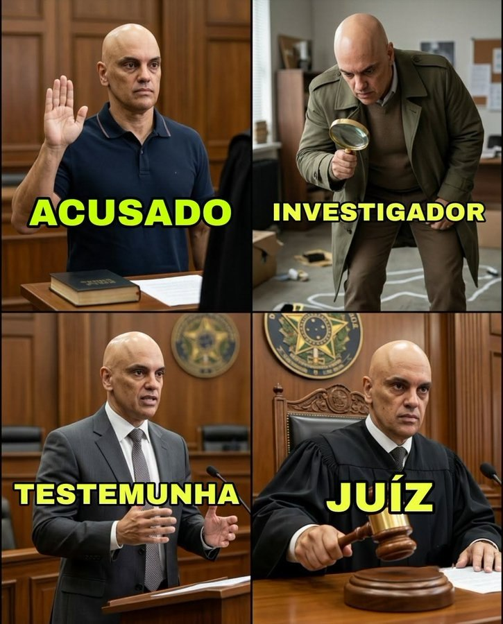 pmarcelo1972's tweet photo. Alexandre de Moraes, o homem mais versátil do Judiciário. https://t.co/9gNcGV8jdY