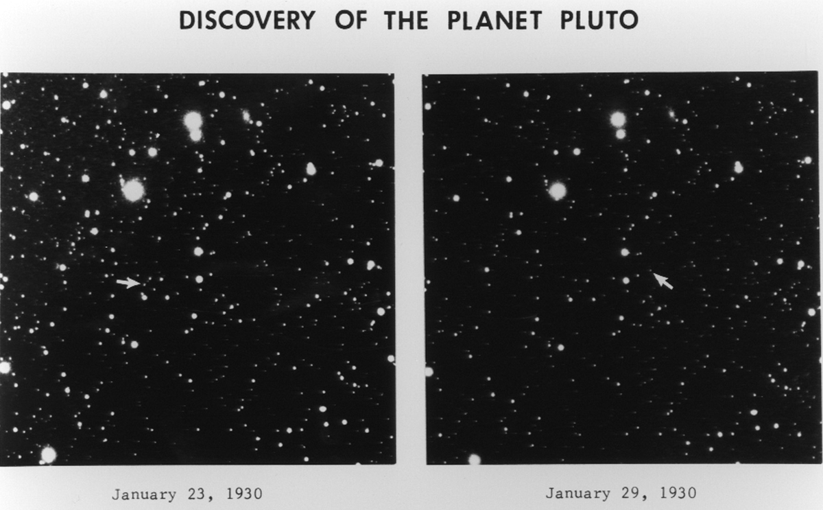 kornkt's tweet photo. Pluto hasn't completed a single orbit since we discovered it in 1930.

One year there lasts about 248 Earth years.

We've gone from spotting a faint dot in the sky, to sending a spacecraft flyby past it. All within the same Pluto year! https://t.co/uWYQXQUKPE
