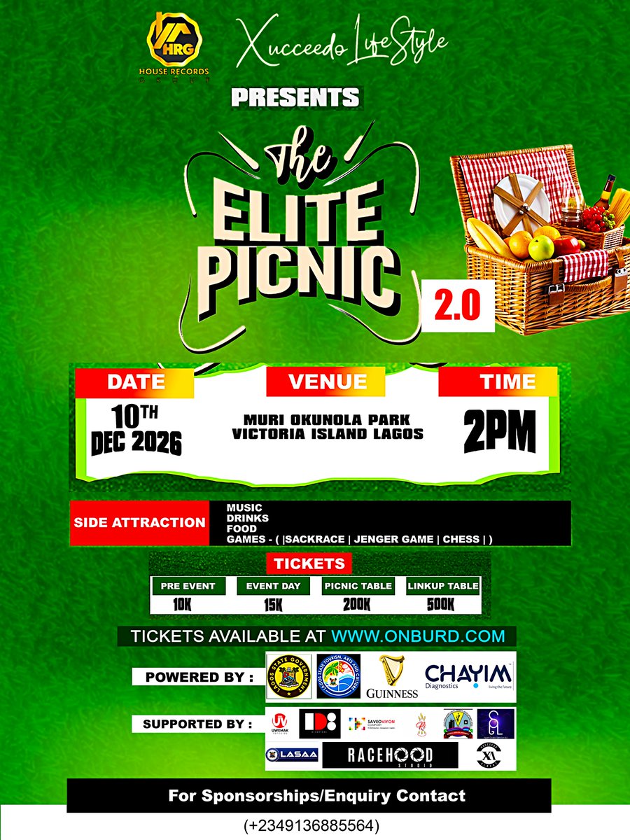 XucceedoAlbert's tweet photo. You know the vibez wen #HotBoi dey pon your stage ya all go get your tickets for the biggest picnic in Lagos Nigeria #TheElitePicnic2.0 #R U Dooorrrtttyyy https://t.co/l7C3c2No90