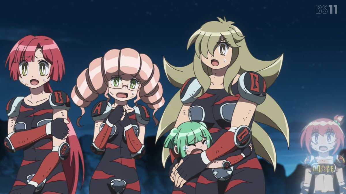 炎の闘球女 ドッジ弾子 第12話 ツイート画像 1