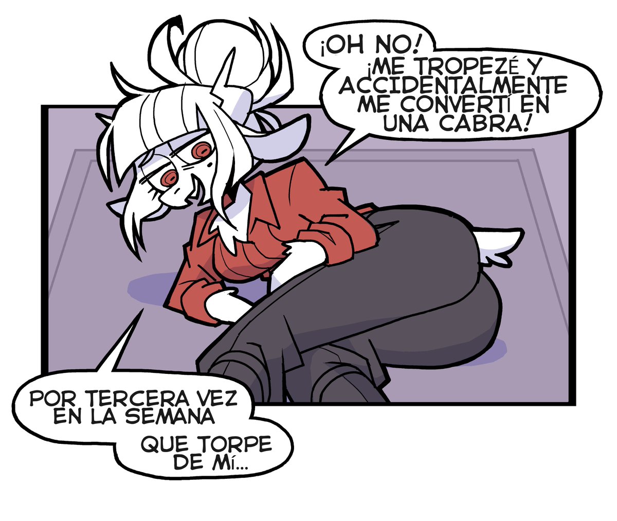 azazel_4rever's tweet photo. 🔥Un comic corto para celebrar el 6° aniversario de lucifer 🐐

Comic de:@vanripperart https://t.co/k16wnSrWiv