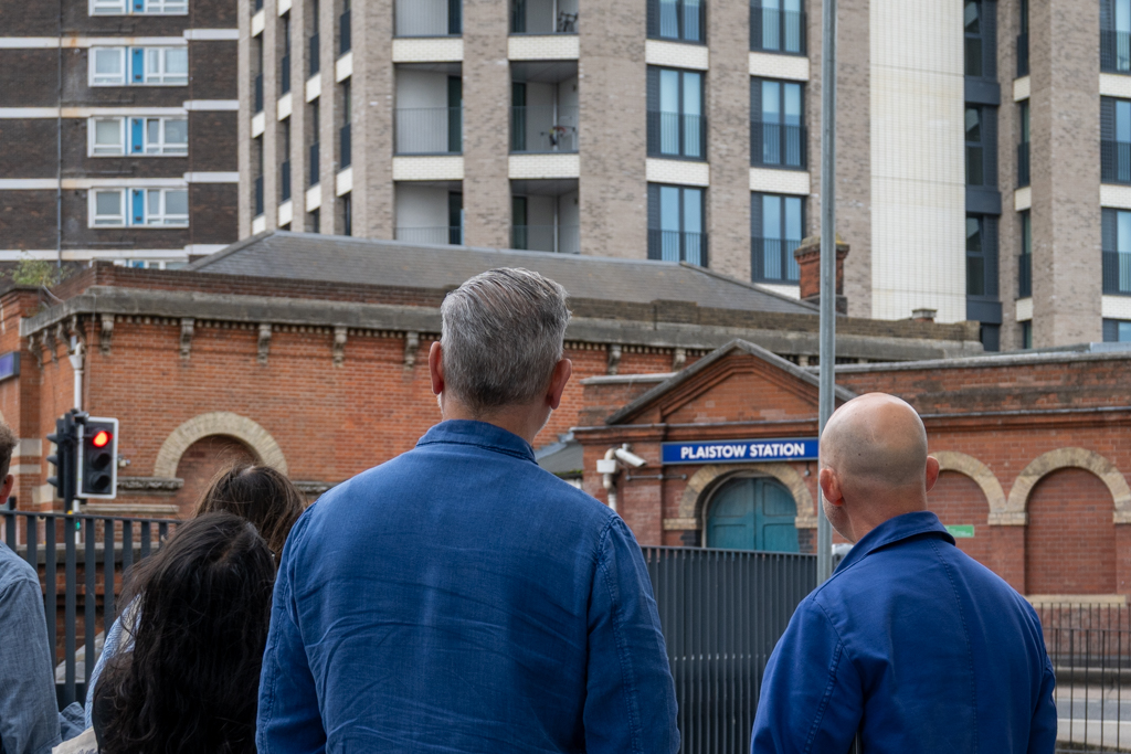PopuloLiving's tweet photo. This weekend we opened up Plaistow Hub for @openhouselondon: a flat tour, the rooftop and communal kitchen at London Road, station square, the surrounding commercial units, and a stop at Valetta Grove to talk about the community library opening soon for @NewhamLondon.

Great turnout, even better conversations - was lovely to hear from Plaistow locals, sharing their memories of the area. Thanks to @PitmanTozer for arranging. 

#Placemaking #OpenHouse