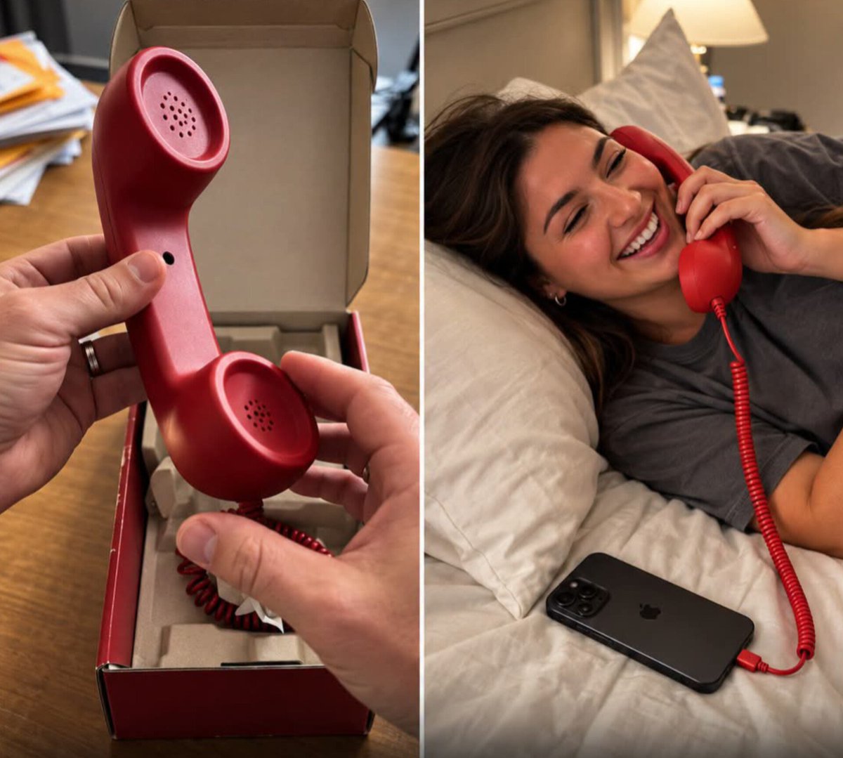 BLOGUEIROMEIA's tweet photo. VIU ESSA?🚨 O TELEFONE DOS ANOS 80 VOLTOU:
MAS AGORA ELE SE CONECTA AO
CELULAR. E VIROU ONDA NA EUROPA
ENTRE OS MAIS JOVENS https://t.co/hezL7Iznuq
