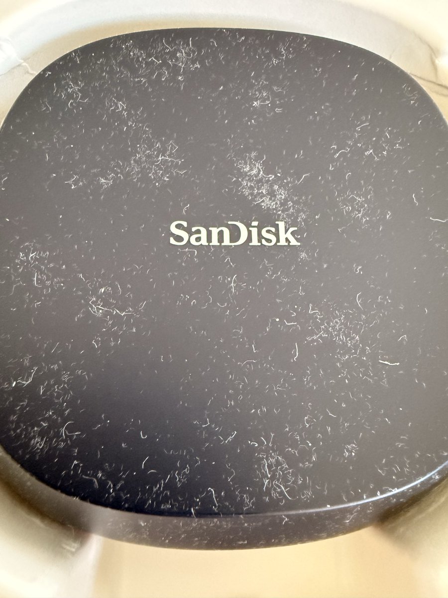 mrdanpower's tweet photo. @currys  @CurrysServices WTF! Curry’s. Just received this hard drive today, paid £500 for it, the box is battered! The hard drive is covered in dust, so it has been exposed to elements these products normally have some kind of protective film. https://t.co/yL6L2TdCwg