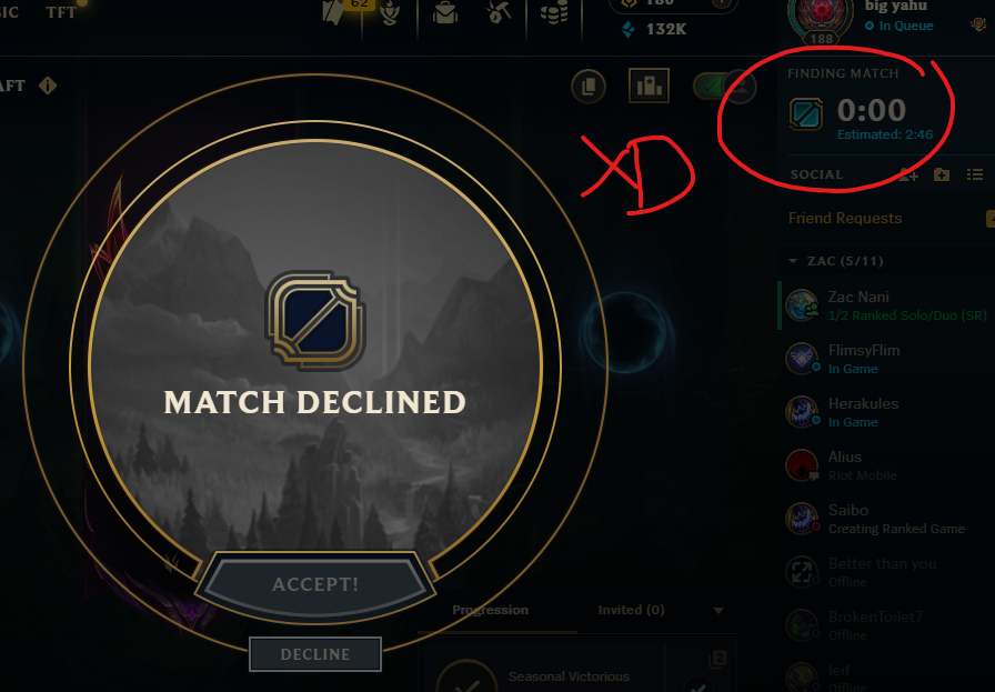 zac_gaming__'s tweet photo. riot thinks im accepting this insta queue pop https://t.co/YTE2B2KnBO