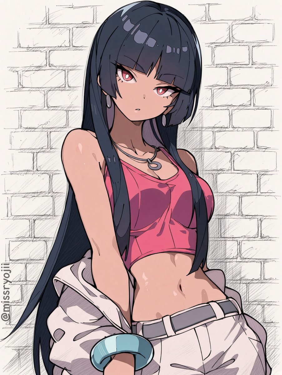 MissRyojii's tweet photo. Saffron’s Gym Leader staring through you ✨ https://t.co/xkfxc9cT29