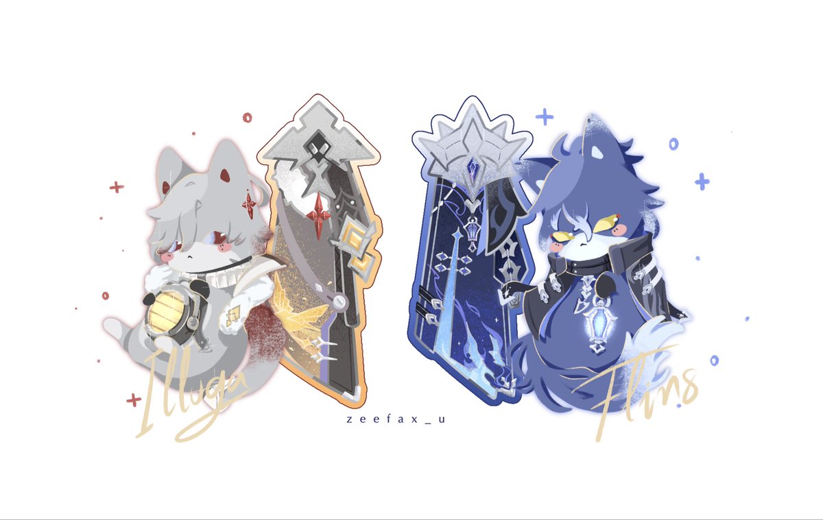 zeefax_u's tweet photo. 💛💙
#illuga #flins #原神 #GenshinImpactㅤ https://t.co/pT75yTAADm