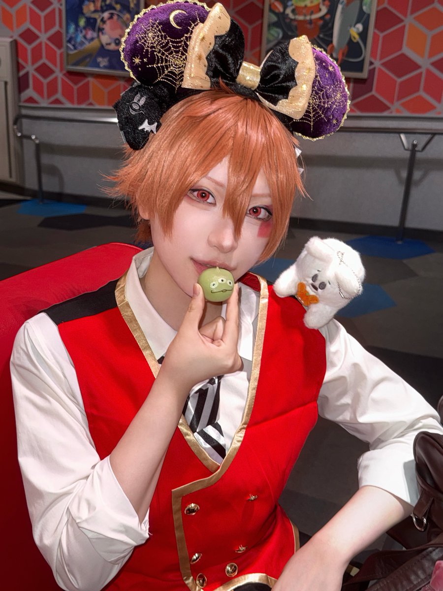 tantanfuru's tweet photo. 台風🌀だったけどめちゃくちゃ楽しんだ

 #Dハロ仮装2026
 #Dハロツイステ https://t.co/XO0CyCdr3l