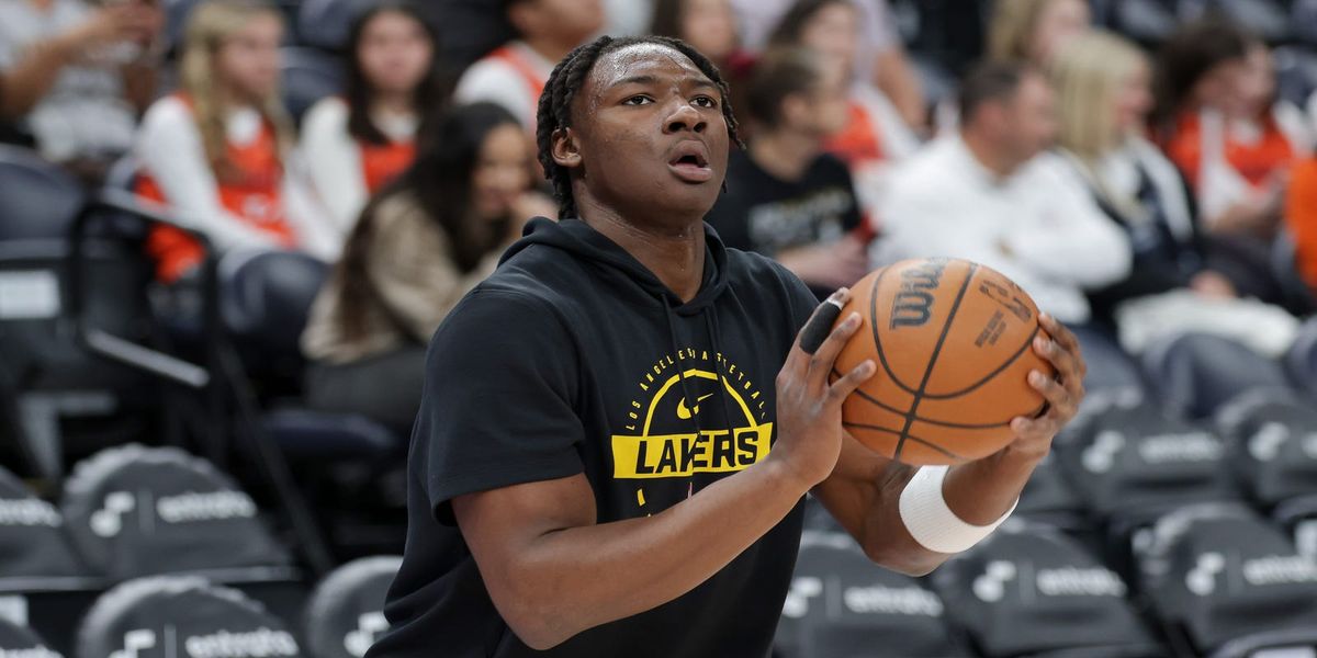 Lakers_Wire's tweet photo. Lakers player goals for 2026-27 season: Adou Thiero

📸 Chris Nicoll, Chris Nicoll-Imagn Images https://t.co/tYieZAmPJV https://t.co/Ccu2wHCiQA