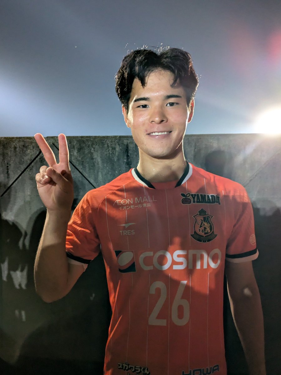 26_chikako's tweet photo. 2026/9/19　JFL⚽
ヴィアティン三重　3-0 横河武蔵野FC

ヴィアティン、今季初勝利👏

長島ビール園の冷やし中華☺️
ローストビーフもエビも、とてもおいしかった！ https://t.co/q6wuugMqq5