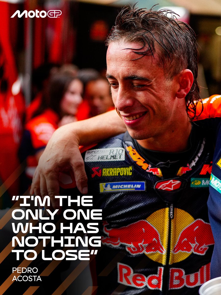 MotoGP's tweet photo. Some HOT quotes coming after a dream weekend 🔥🗣️

#AustrianGP 🇦🇹 https://t.co/Y35tDQEOzc