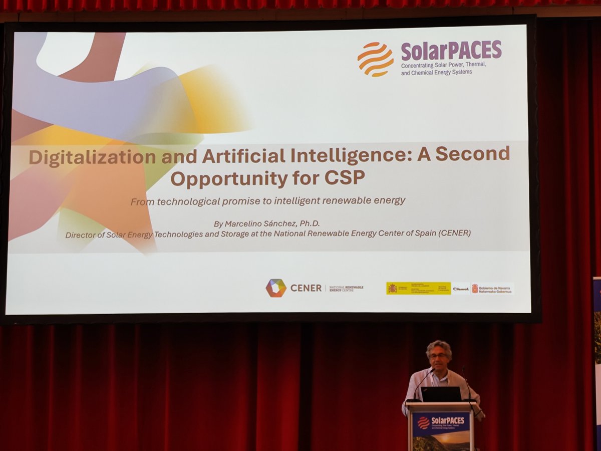 SUN_DT_Project's tweet photo. ☀️ SUN-DT at SolarPACES 2026 ☀️
👉 Full article: https://t.co/099kJgPYFT
Funded by #EuropeanUnion (GA 101234781) @cinea_eu https://t.co/4elQHEacBz