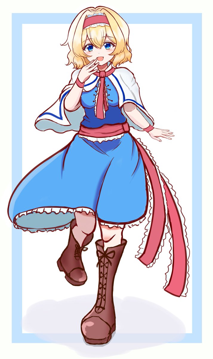 oysterpersimmon's tweet photo. 立ち絵っぽく
#アリス・マーガトロイド
#東方Projectㅤㅤㅤㅤ https://t.co/MdFiay4AkH