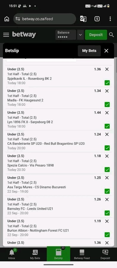 Mamburu_MJ90's tweet photo. BW7455A876

“Tonight’s football action is on ⚽🔥 Several fixtures kicking off at 18:00 — let’s enjoy the games! 👀” https://t.co/DTfMKAFfHP