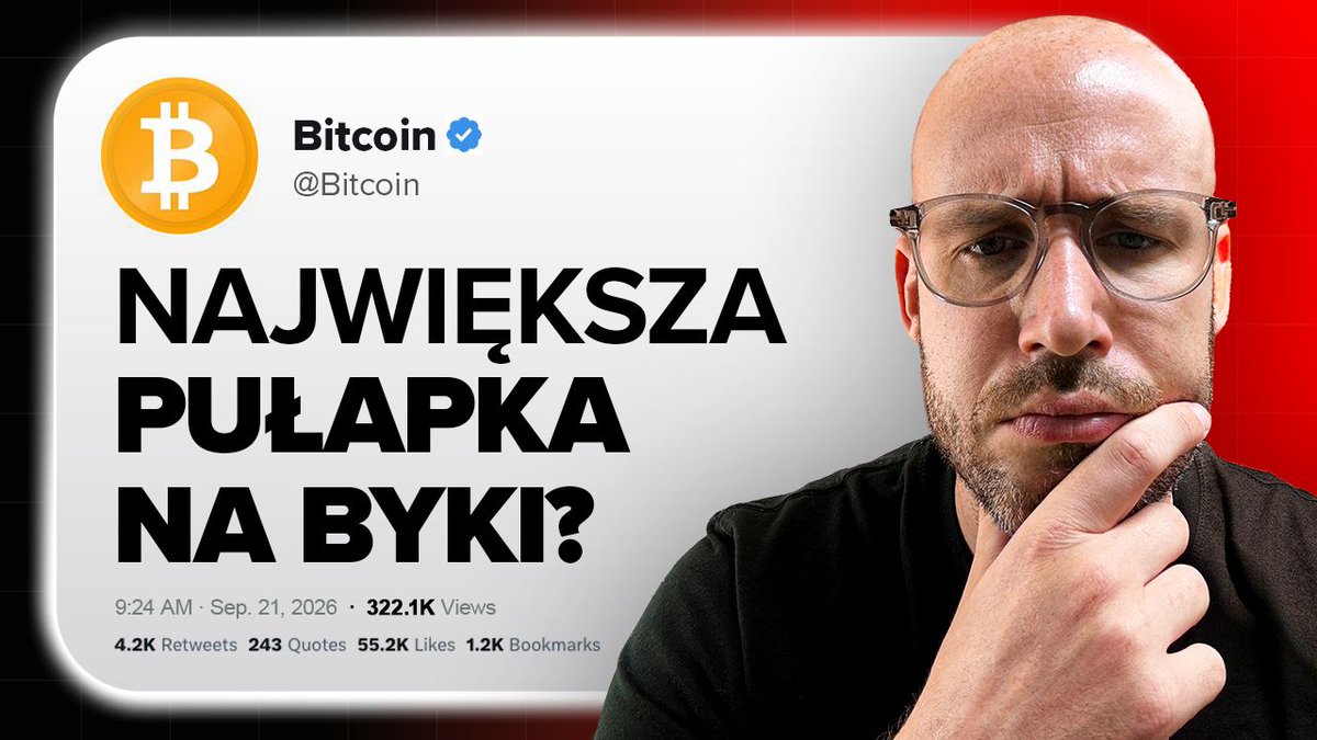 CryptoStasiak's tweet photo. 🚨 DOŁEK JUŻ ZA NAMI? WIELE NA TO WSKAZUJE ALE..

🍿 A w filmie:

- bitcoin:native powyżej 85k
- Braki paliwa we Francji 
- Nowa hossa?
- Anthropic przesuwa IPO

LINK DO FILMU: https://t.co/uvukaYCyf0 https://t.co/lJmBI5D4Fl
