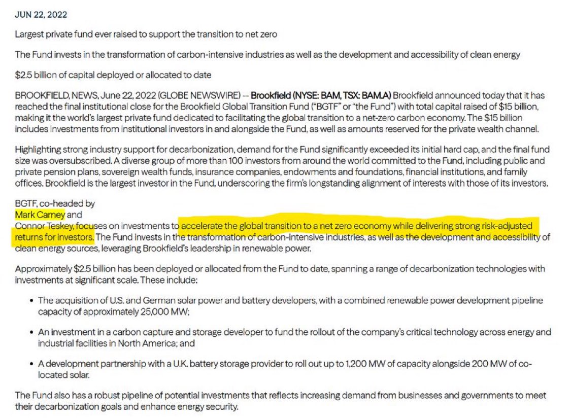 thedsimieritsch's tweet photo. Delivering strong risk-adjusted returns for investors"
Is that what Canadians have become? A vessel of delivering Brookfield returns because our Prime Minister put profits above the people?
Now is your chance Carney to prove you can do what is right for Canada, cut the Industrial https://t.co/4MYEN2RJhS