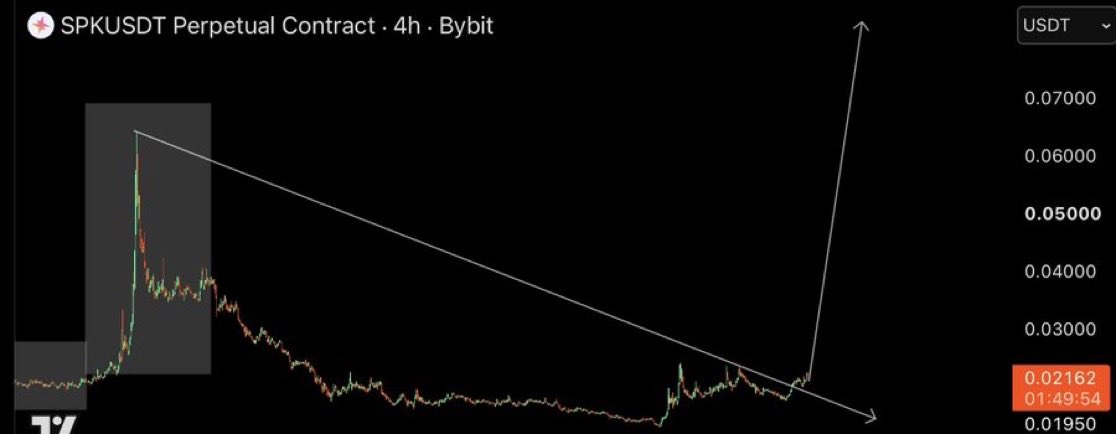 ScottWeslefx's tweet photo. $SPK | Keep buying until 0.022 https://t.co/fW4N2tjMNx