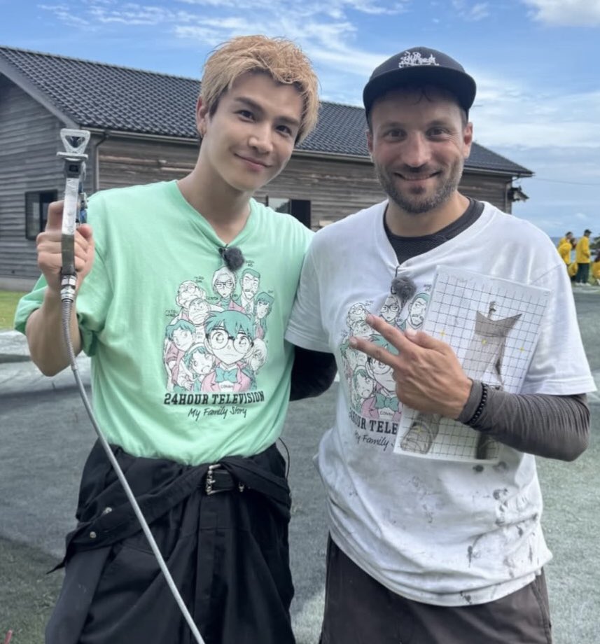 Ruby_mbbg's tweet photo. ほとんど見えなくなってきちゃってちょっと寂しい😢
でもこの儚さがまた良いんだなきっと🥹
#岩田剛典　#巨大地上絵 https://t.co/4tSMxEuy5N