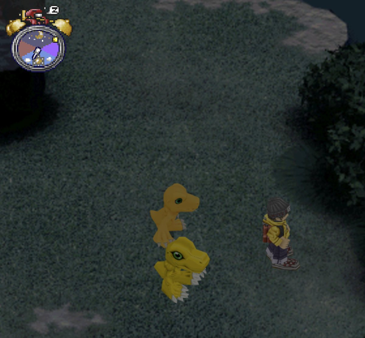 DigiWorldRemake's tweet photo. Added modern Agumon model... I must say I prefer the PS1 one... are we going backwards or is it nostalgia speaking. https://t.co/tdzIqeTDVA