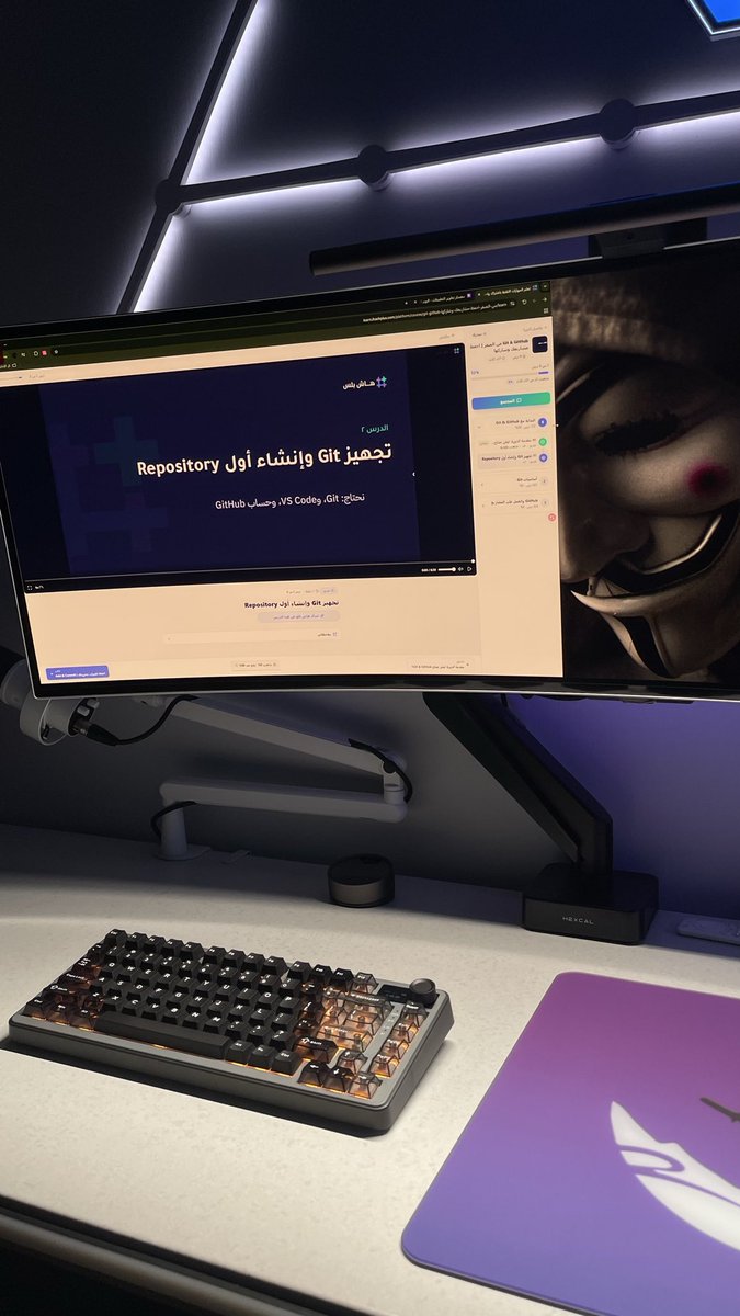 pcp3003's tweet photo. بديت بدورة Git &amp; GitHub 

اخذتها عشان ودي أتعمق اكثر في Git &amp; GitHub و إدارة المشروع و رسائل الاعتماد بشكل احترافي 🤩⏳

@Aljazy310 
@ihashplus 
@AnasAl_Jahni https://t.co/Rtg8PTvJAH