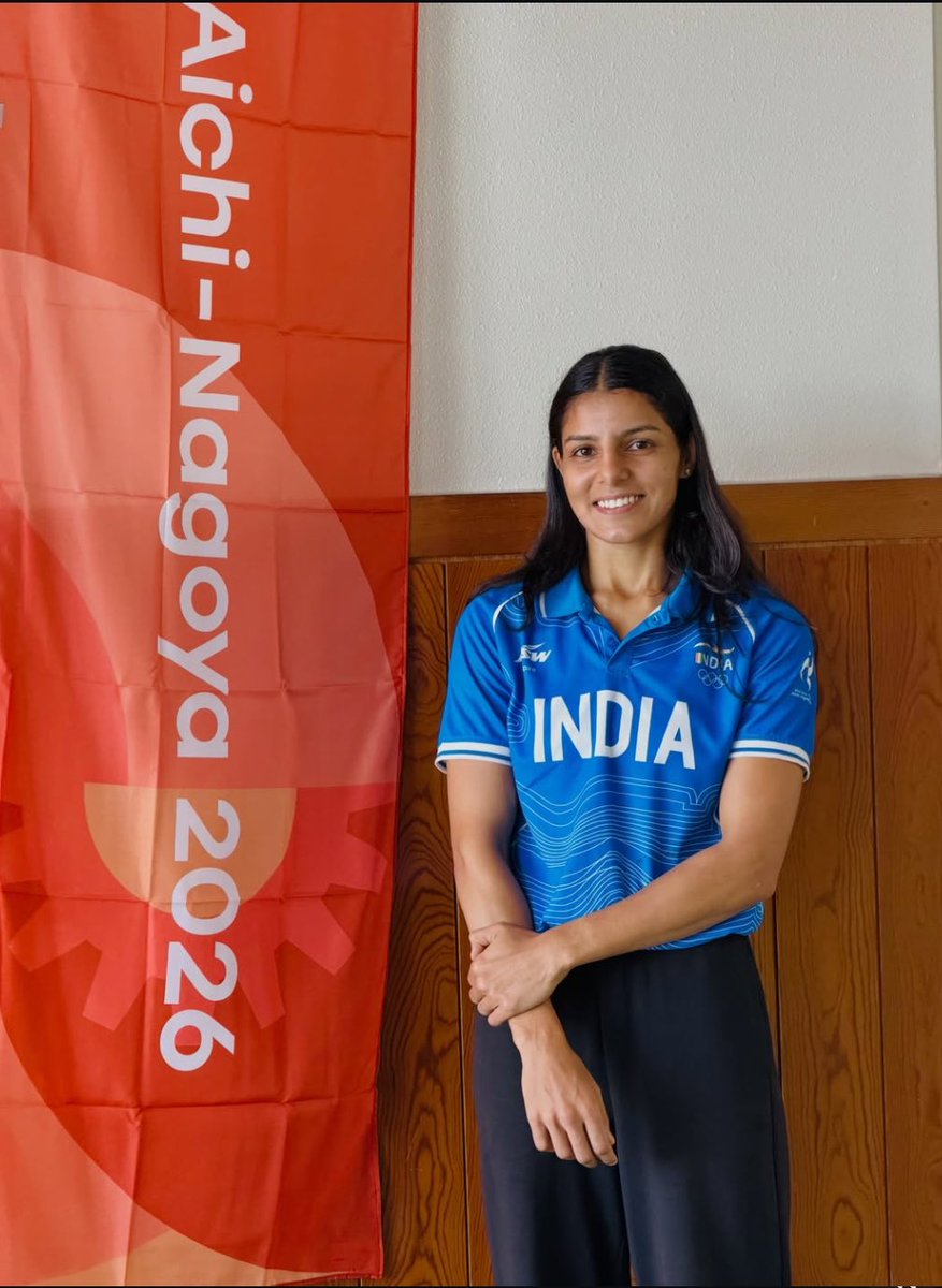 boxer_sakshi's tweet photo. The moment is here🇮🇳
Tomorrow, I step into the ring carrying the hopes, prayers and blessings of everyone who stands by me.

#SakshiChaudhary #AsianGames2026  #IndianBoxing #TeamIndia https://t.co/70bZjae7Et