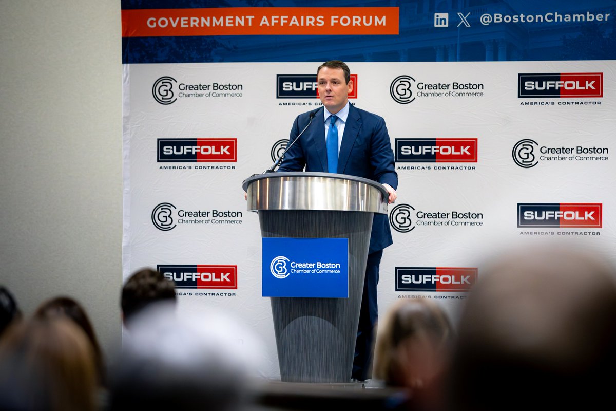 SuffolkBuilds's tweet photo. Suffolk Northeast was proud to sponsor the Greater Boston Chamber of Commerce Government Affairs Forum, bringing together business, civic and community leaders for meaningful dialogue on the issues shaping Greater Boston’s future. https://t.co/6k1j57Kuf7