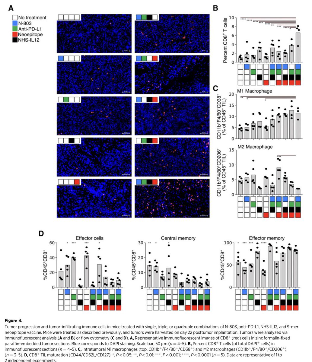 DrPatrick's tweet photo. Neoepitope vaccine development - the sequence and orchestration of the NK cell and T cell for a durable response with Neoepitope vaccine is important. IL-15 and NHS-IL-12 and Adeno vaccine are key players. Our 2019 paper. https://t.co/cFSB2mZfa8