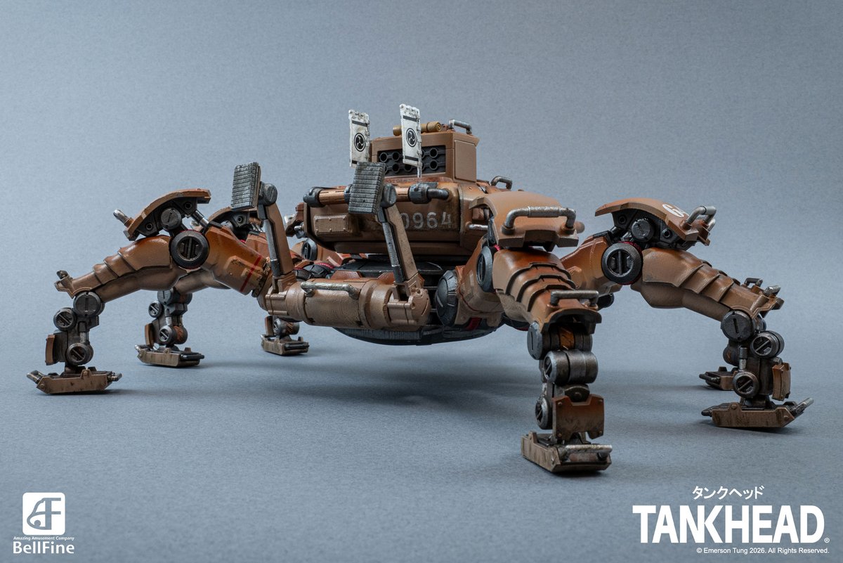 emersontung's tweet photo. In case you missed it, the Type 33 Heikegani Model Kit from my Illustrated book TANKHEAD is now up for preorder!

Available from the following stores: AMIAMI, Hobby Link Japan, CDJapan, Amazon Japan and Hobby Search. (Store Links are also available on our Official Website) https://t.co/SOPzoS9gYf