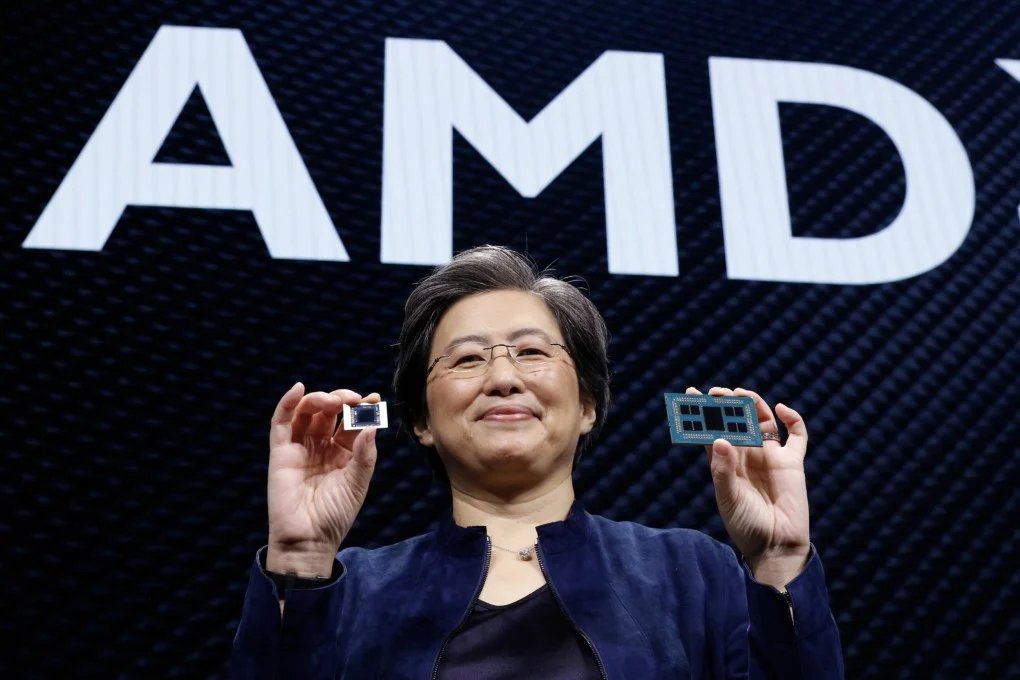 WOLF_Financial's tweet photo. AMD HITS $1 TRILLION IN MARKET CAP FOR THE FIRST TIME EVER https://t.co/n8PiDvFsXi