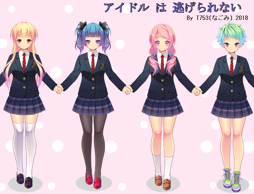 T753twtw's tweet photo. 【御礼】
自作ゲーム、『アイドルは逃げられない』が
プレイ数1,000回を突破！🎉

ゲーム制作の方針が変わった、
思い入れのある作品なので
プレイいただき嬉しいです(*´ω`*)。。
https://t.co/rOpeApofbT https://t.co/52cPDkoVIW