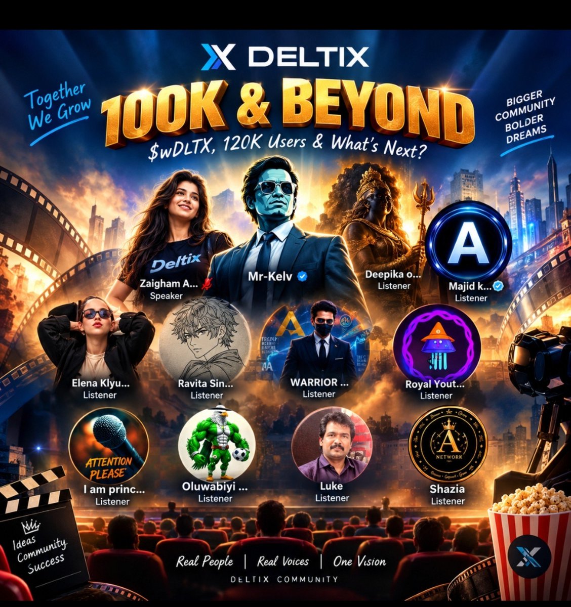 rani_deepi43073's tweet photo. Sure! Here are some English lines for Deltix Network:
🚀 Deltix Network — Building the Future Together
🌐 A growing community, connected by innovation.
💡 Turning ideas into opportunities through Web3.
🤝 Stronger together, smarter with every step. https://t.co/DI80XhzvI5