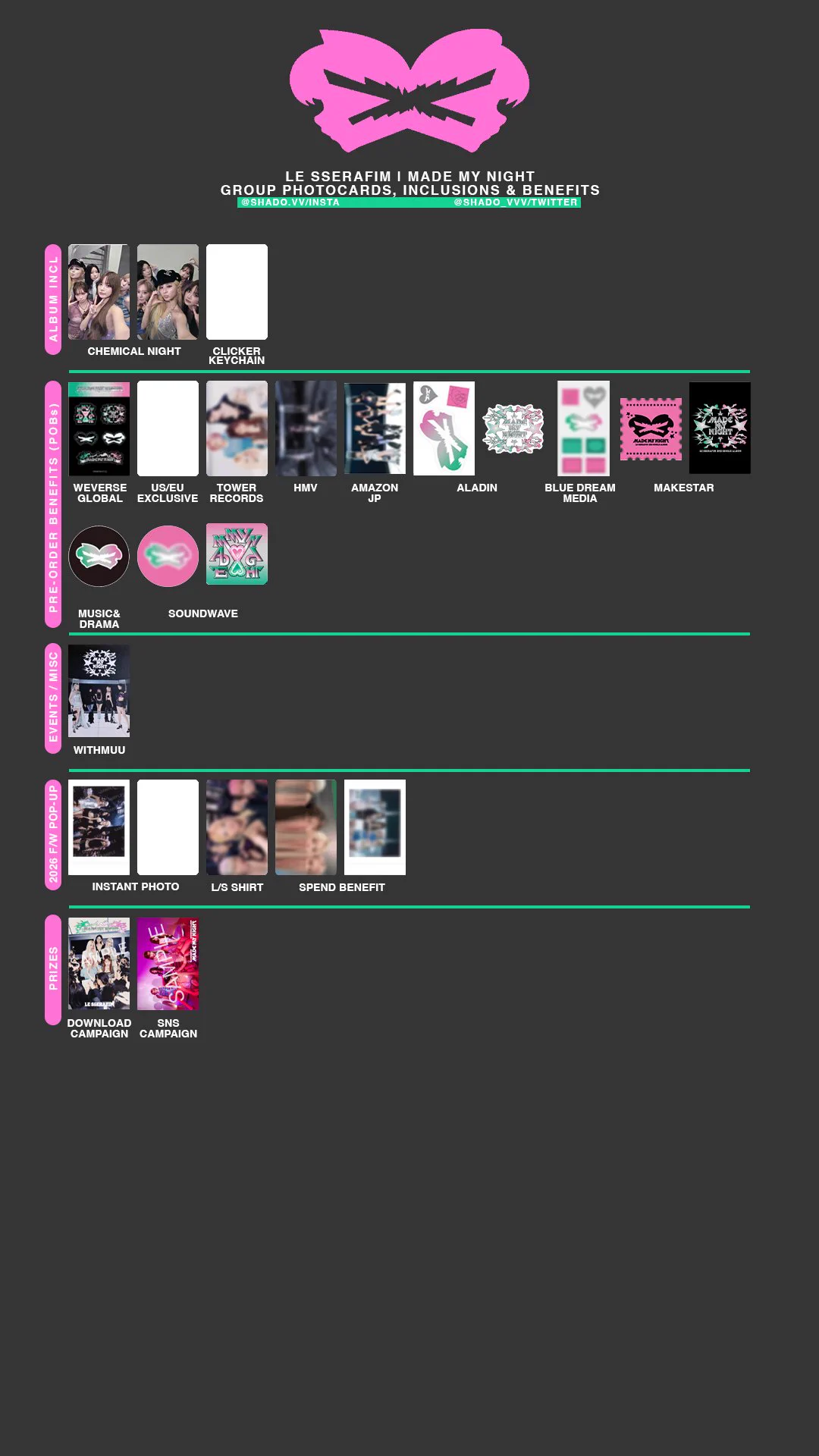 V | maker of le sserafim photocard templates!! on X: 