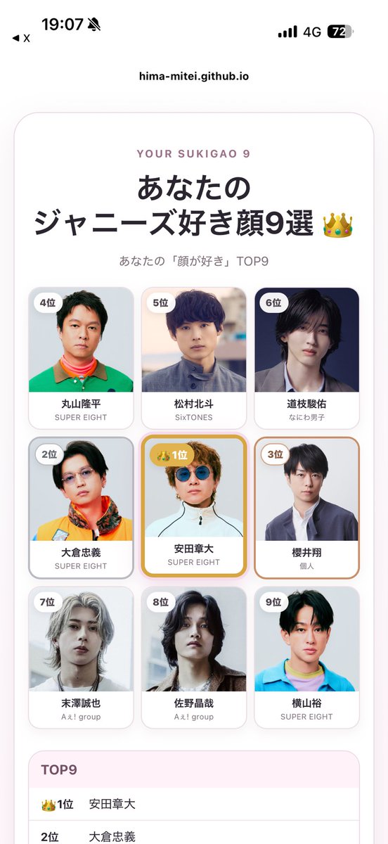 StkTrp's tweet photo. すばるがおったら、トップ3はえいとのみになります。ライブで大倉に落ちるタイプです。 https://t.co/9hsw2YB237