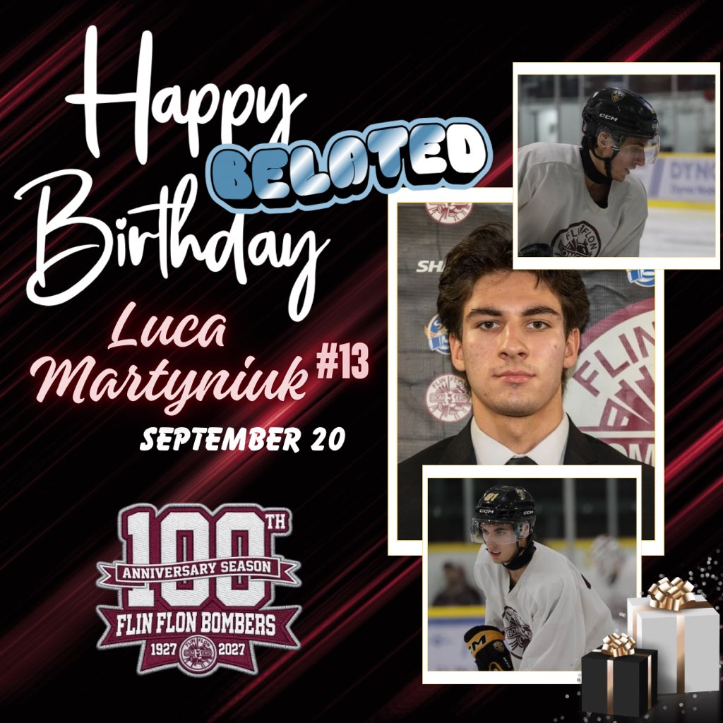 FFBombers's tweet photo. Help us wish a happy belated 18th birthday to one of our newest players, Luca Martyniuk 🥳 https://t.co/NSyf26AZb5