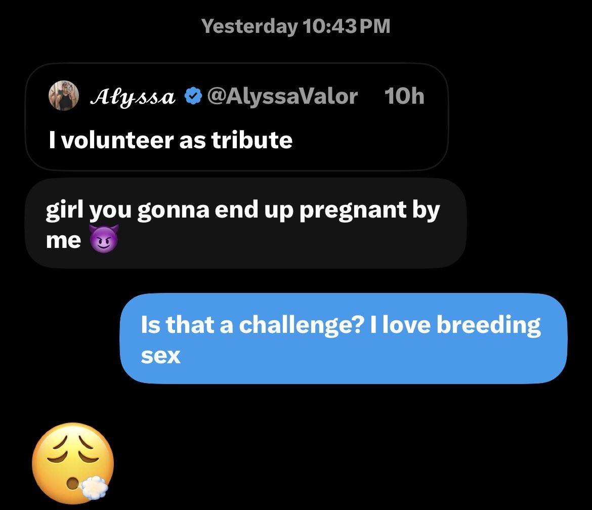 AlyssaValor's tweet photo. Made my pussy throb https://t.co/44CEtLmuya