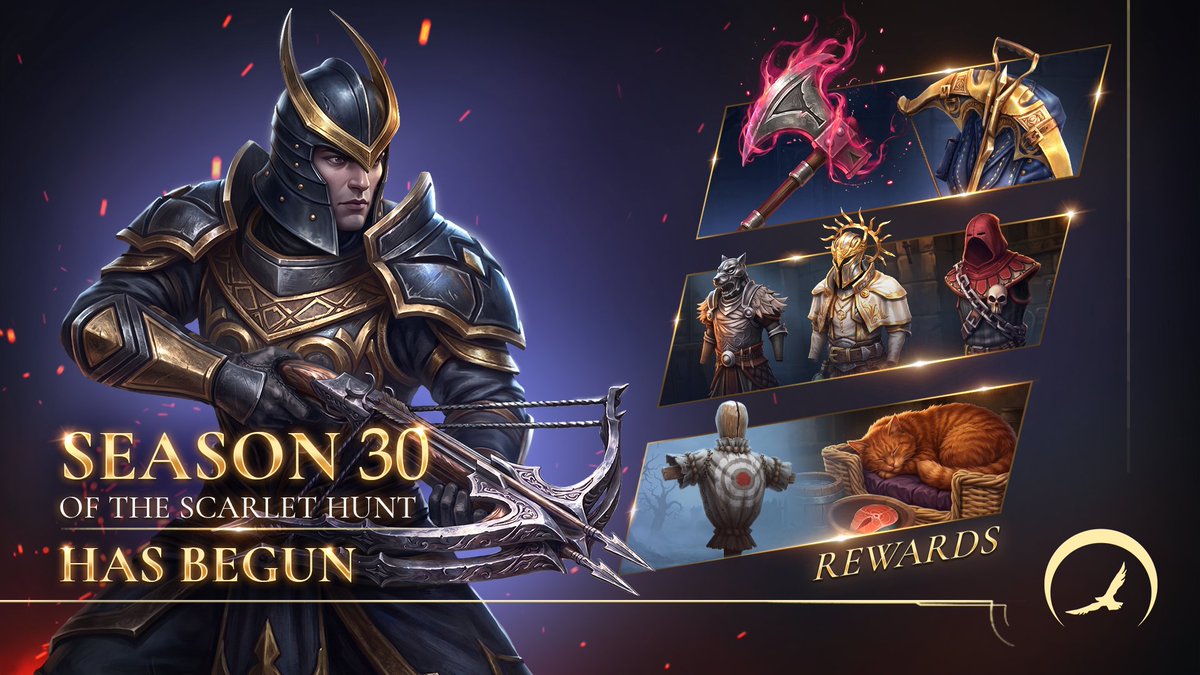grimsoulgame's tweet photo. 💥 Season 30 of the Scarlet Hunt has begun!    

🍀 Among those who share this post and leave a comment, we will raffle off 5 Grandmaster Codes. To participate, simply share this post and leave your in-game ID in the comments.   

🧐 The winners will be announced in two days. https://t.co/qLK9HXTIaM