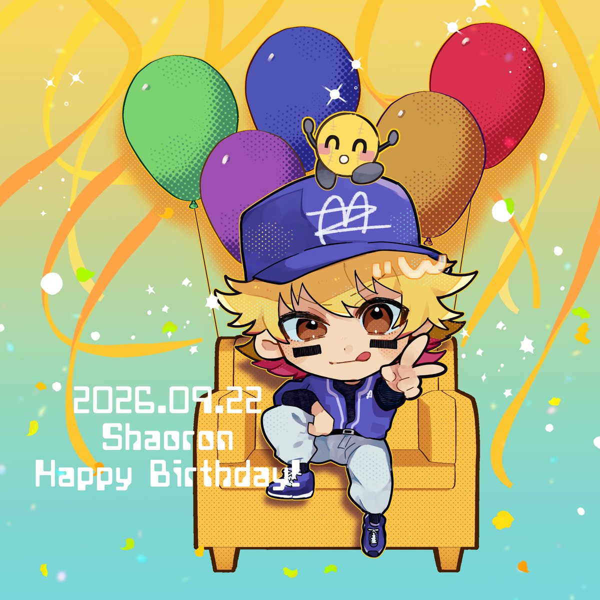 ponzu_865's tweet photo. #シャオロン誕生祭2026
🟡おめでとうございます🎉🎈 https://t.co/GLdGl5ABCk