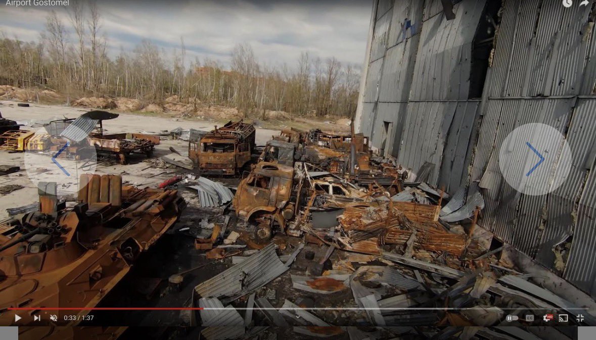 TheWoodDuck0's tweet photo. @GSummer9179434 @witamx @ClassicCodNjoyr Here’s Geolocated sources of the hundreds of Destroyed Russian vehicles in Hostomel airport, including over a dozen BMD-4M which are only operated by Russia and China. Russian vehicle losses within the hangers number over 150 destroyed vehicles. https://t.co/tZ4hMVhqyT https://t.co/5OmiqYxEFr