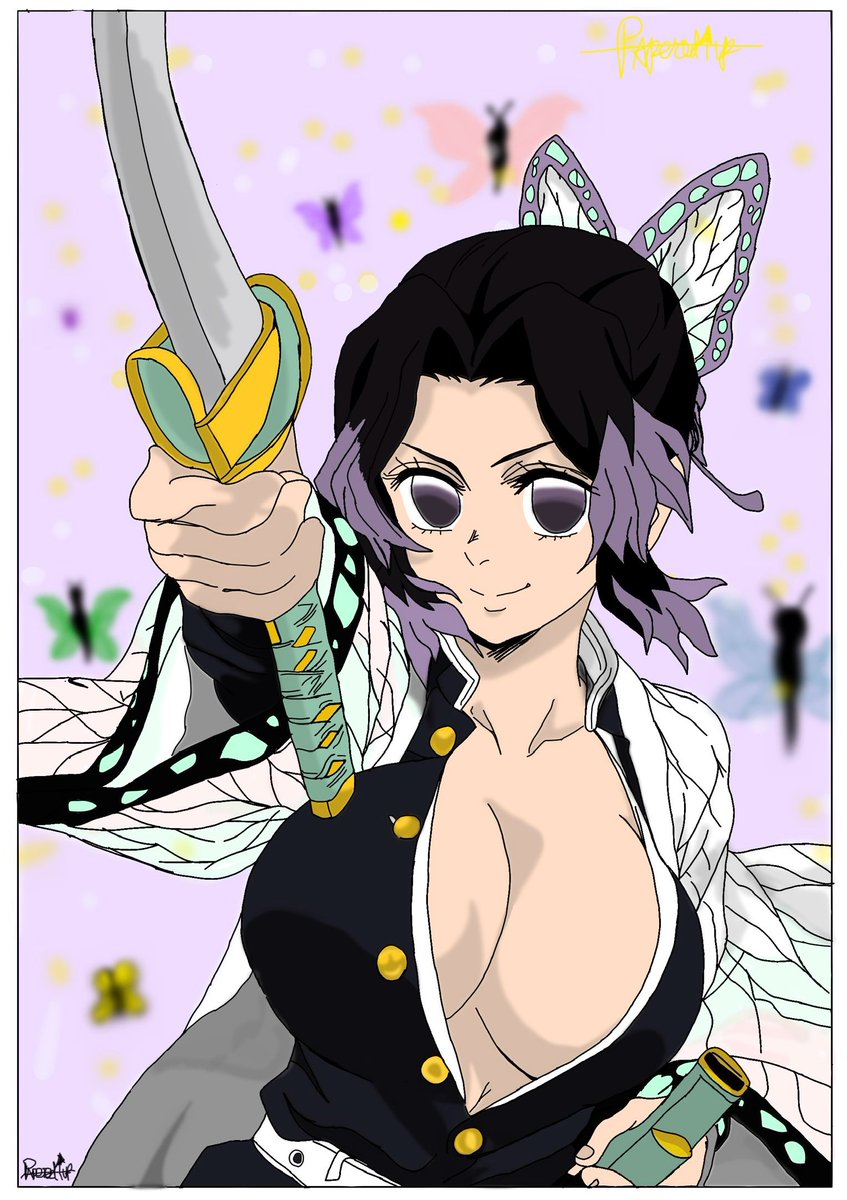 PaperedUp08's tweet photo. Demon slayer girls👿🔪 https://t.co/MMxZmN8X8o