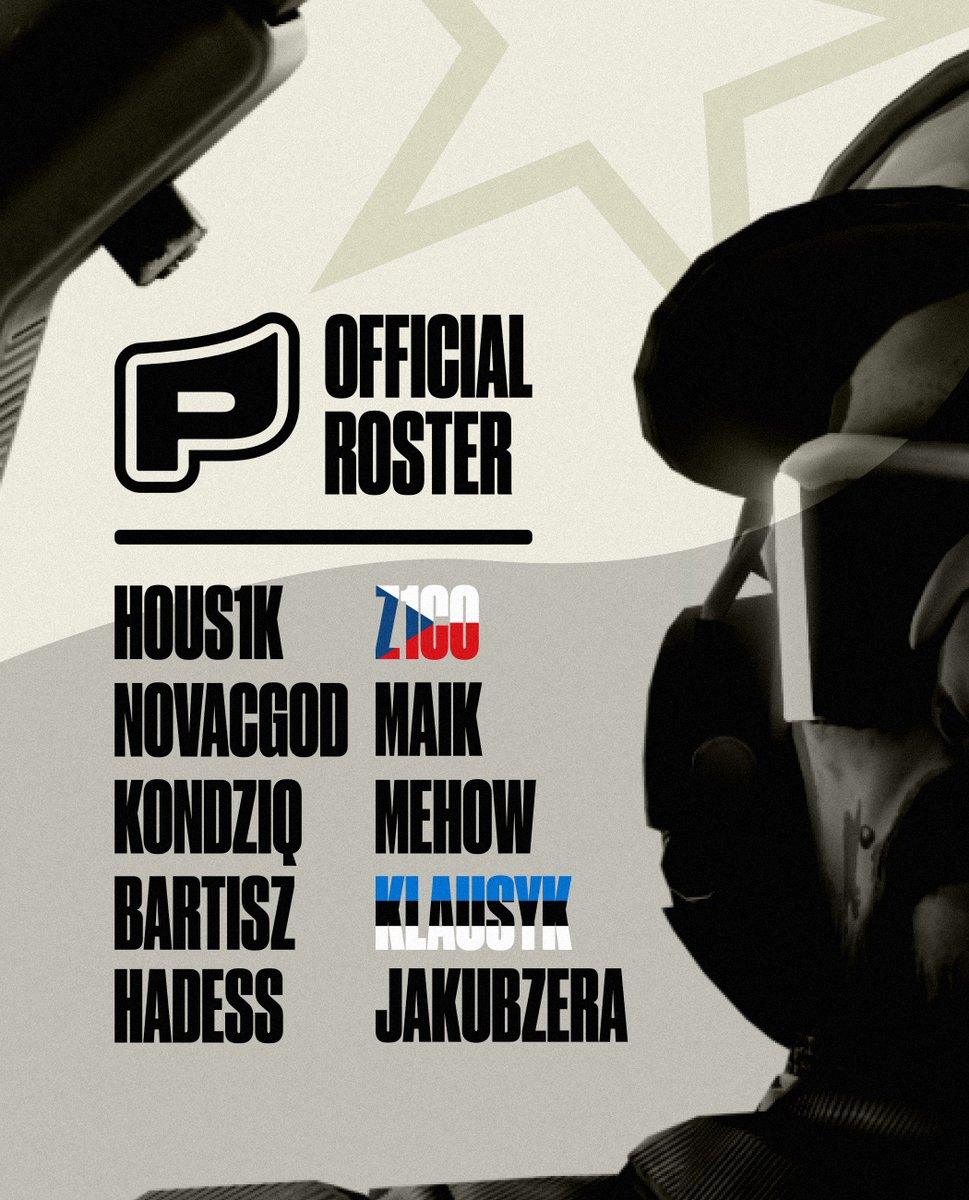 przejazdcs's tweet photo. 🚨 WITAMY NASZ PIERWSZY SQUAD! 🚨

Przedstawiamy zawodników, którzy będą reprezentować naszą organizację! 🖤

@hous1k
@Erykbets
@KondziQxDxP
@Bartisz6
hadess
@z1co666
@maikcs2
@MeHowcss 
@klausyk_ 
Jakubzera

Witamy na pokładzie! 🔥
#CS2 #Esports #polskics #arrmy https://t.co/E7gX1bagYs