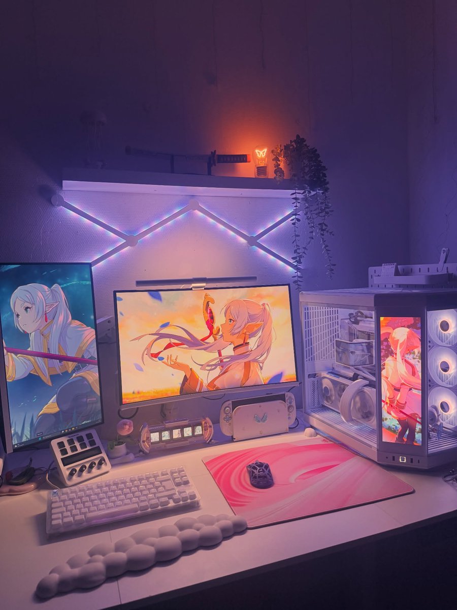 Elf_Sahn13's tweet photo. Have a good weekend, friends. I’m staying home to recover since this cough won’t quit. Heat, tea, and games are my comfort. What are your plans? https://t.co/6VWQxwTvku