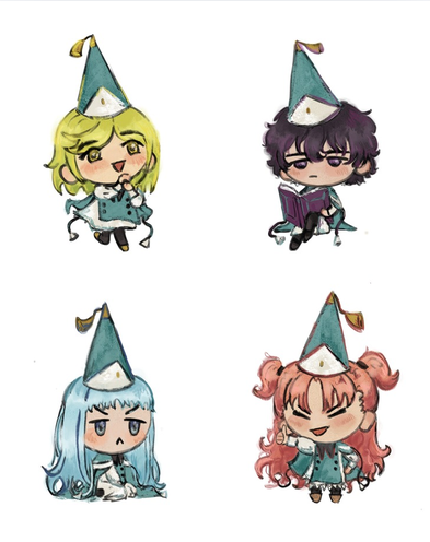 trash_no_cash's tweet photo. quiflings stickerssss (poor quality bc I'll be selling them lol) #wha https://t.co/9XM6oAKVO6