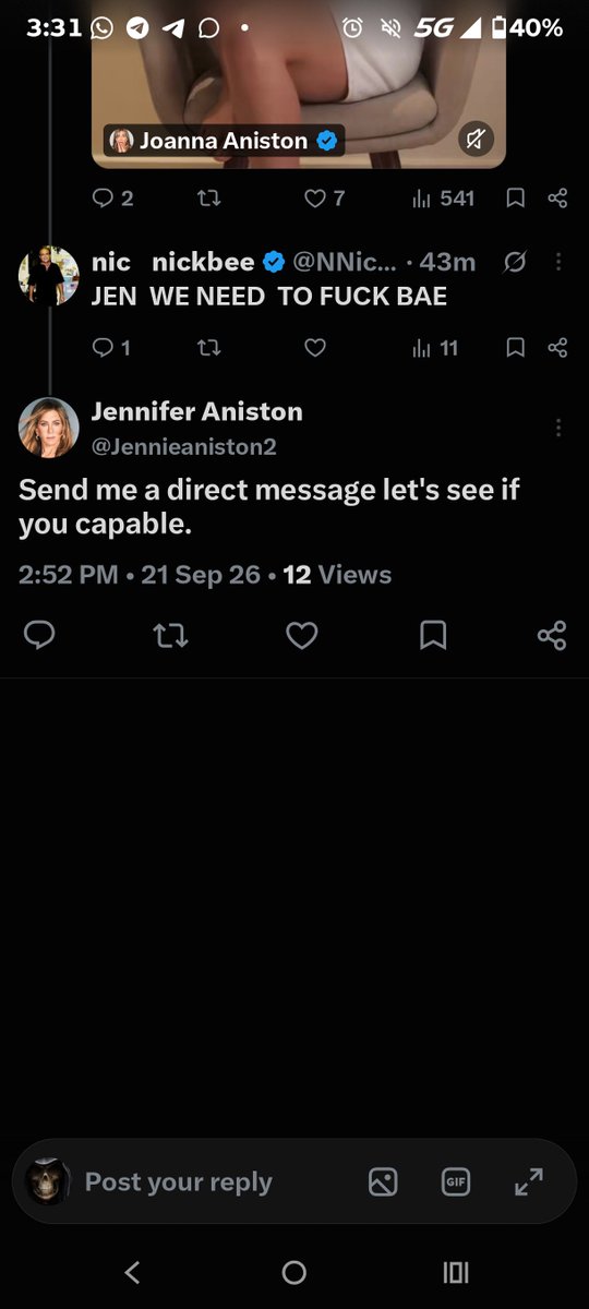 BigMitch1371's tweet photo. @Jennieaniston2 https://t.co/Vdpkfu1FcC