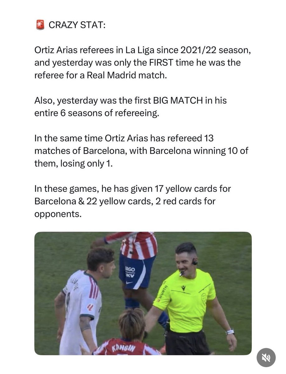 aladdenn's tweet photo. Madrid and papa Perez finally got this referee banned from football https://t.co/EpZo2gwkCW