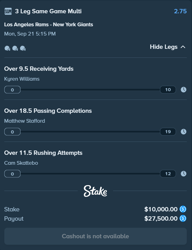 TactBets's tweet photo. TRYING TO GET SOME REVENGE ON MONDAY NIGHT FOOTBAL! 🔥🏈 

We missed both our parlays yesterday, so we are going BIG tonight on @Stake 

💸 If it WINS, I'm Giving Away $500! ($100 x 5) 💸 
➡️ Follow & Retweet! 
➡️ Comment your Stake username! 
➡️ Tag a friend! 

USE CODE TACT FOR EXTRA LUCK 🍀