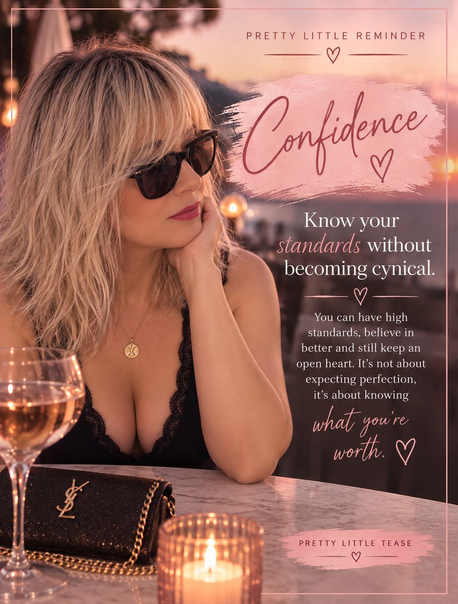 PrettyLTease's tweet photo. #Havingstandards doesn’t mean expecting #perfection. Learn from the #baddates without deciding all #dating is awful. Spot the red flags without searching for them everywhere. #Protectyourheart without completely closing it. High standards. Open heart. A little bit of mischief. https://t.co/SqkYVw9hNs